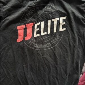 Jimmy John’s unisex Marine Layer Classic Black Tee Store Approved